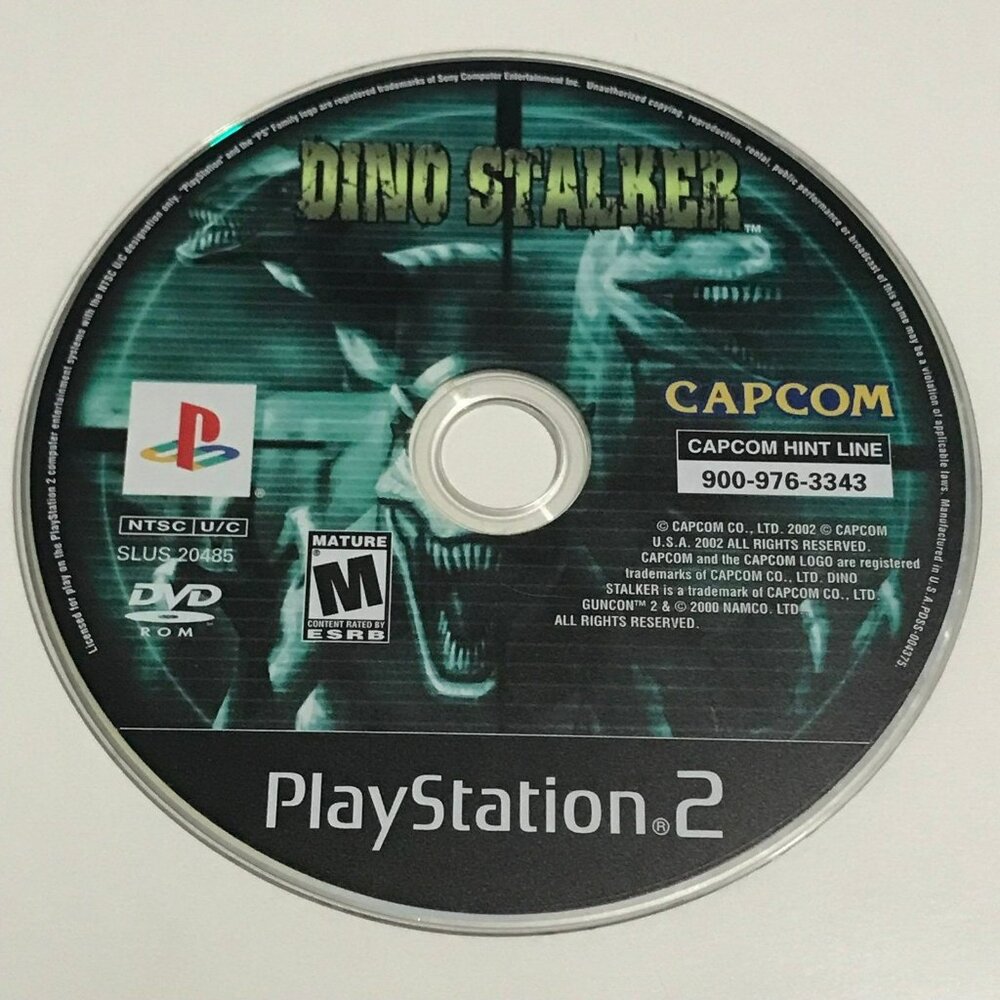 PS2 Dino Stalker For PlayStation 2
